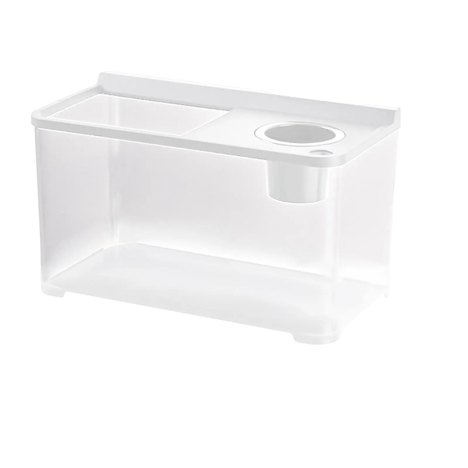 Acquario Plastica Colore Bianco Plastica Rigida Pesci Vasca Pesci