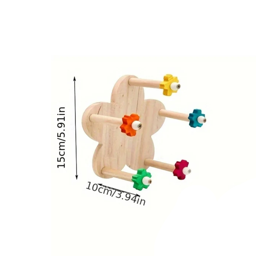 Giocattolo Uccelli Ruota Panoramica Rotante Divertente Interattivo