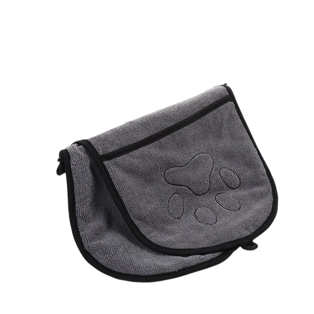 Asciugamano Animali Domestici Accappatoio Bagno Morbida Assorbente Diverse Colorazioni