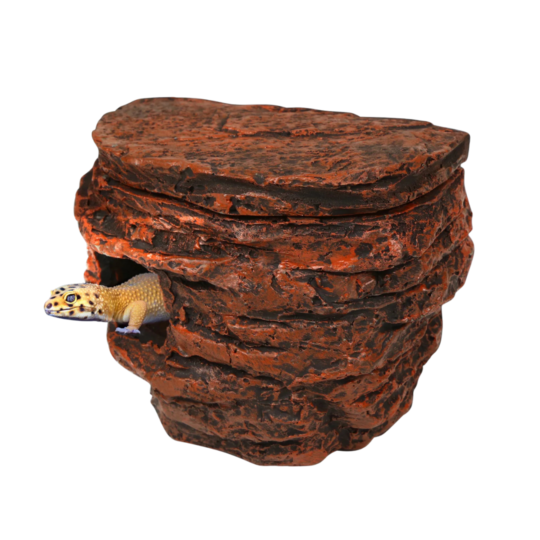 Nascondiglio Caverne Roccia Rettili Decorazioni Terrari Accessori Gabbia Rettili