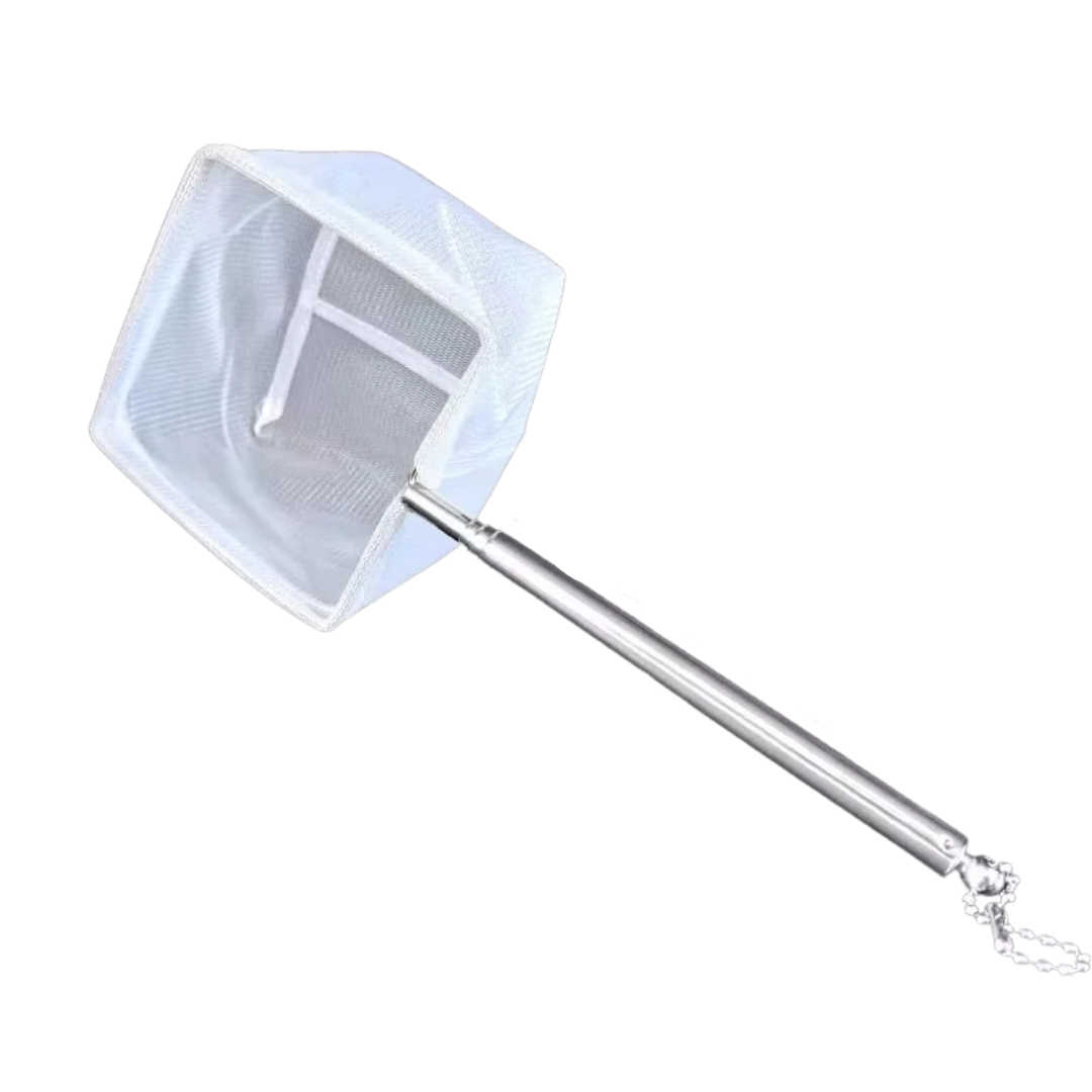 Accessori Acquario Retino Allungabile Diverse Forme Acciaio Inossidabile