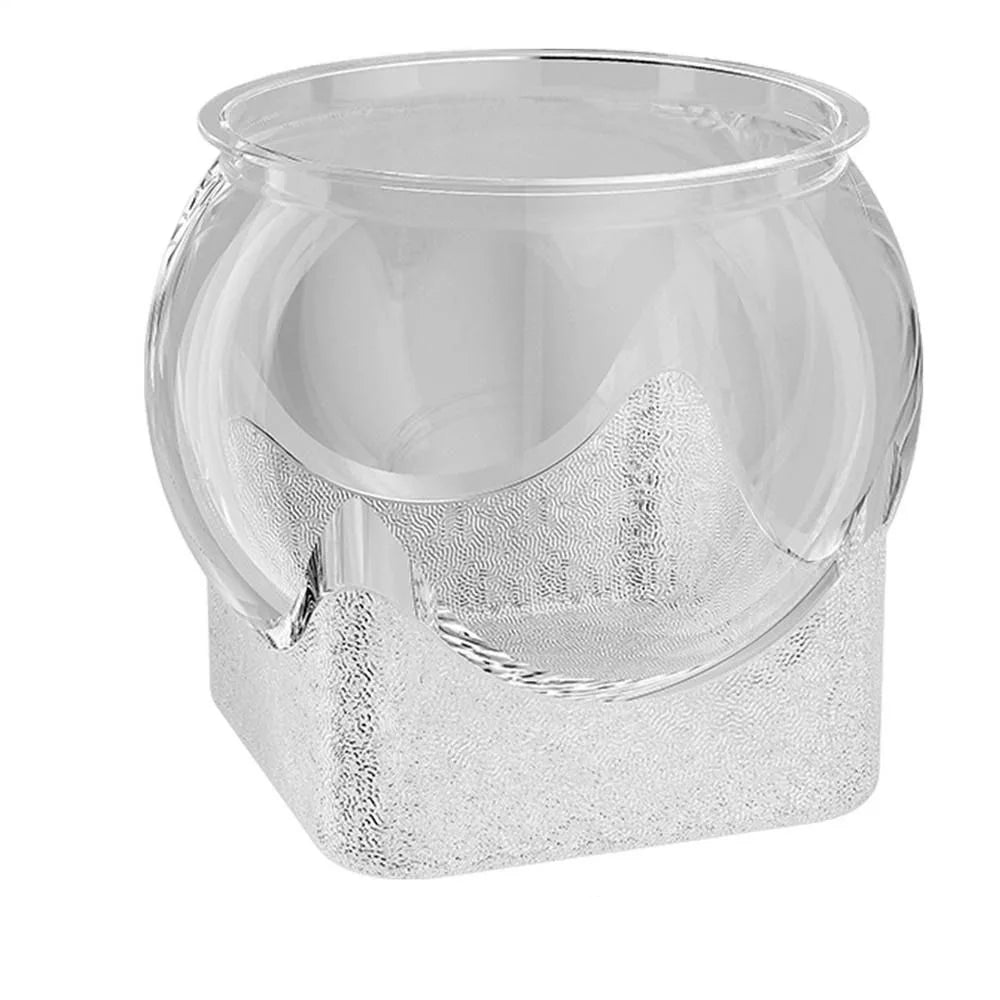 Acquario Diverse Dimensioni Materiale PET Ovale Base Quadrata Pesci Vasca