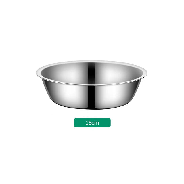 Ciotola Cani Grande Capacità Ciotola Alimentazione Animali Acciaio Inossidabile