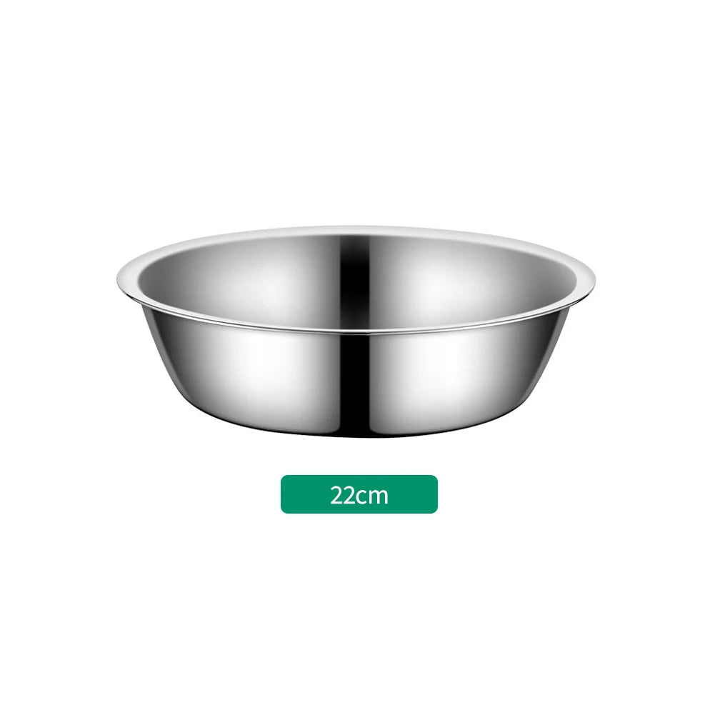 Ciotola Cani Grande Capacità Ciotola Alimentazione Animali Acciaio Inossidabile