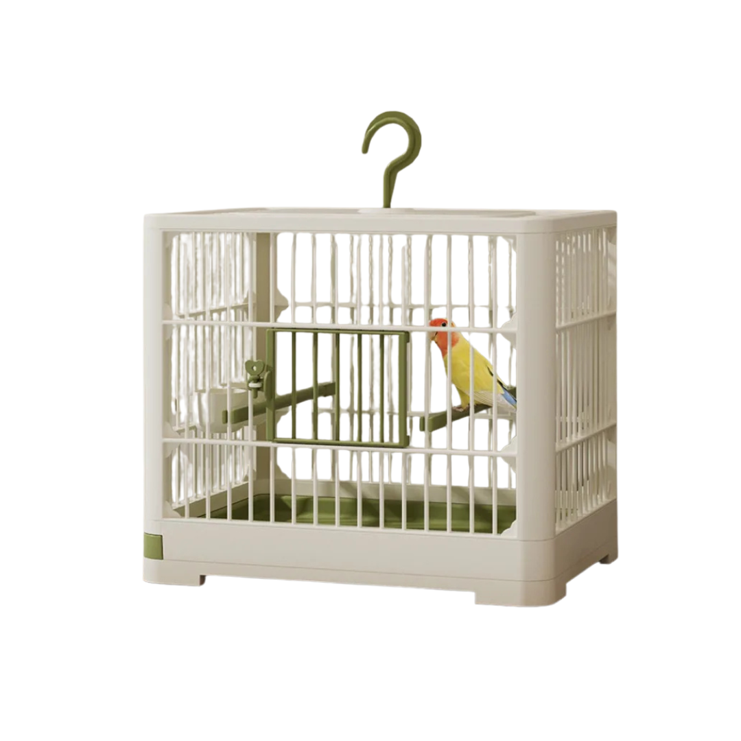 Gabbia Uccelli Pappagalli Grandi Spazi Portatile Gancio