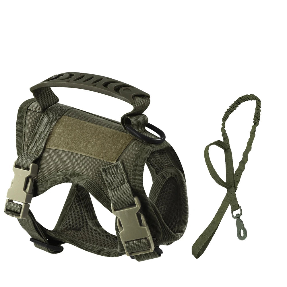 Guinzaglio Imbracatura Gatti Piccola Taglia Gilet Militari Accessori Addestramento