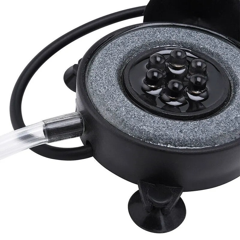 Luce LED Acquario Lampada Bolle D'aria Ossigeno Acquario