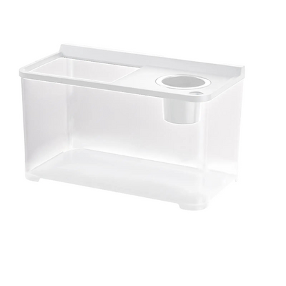 Acquario Plastica Colore Bianco Plastica Rigida Pesci Vasca Pesci