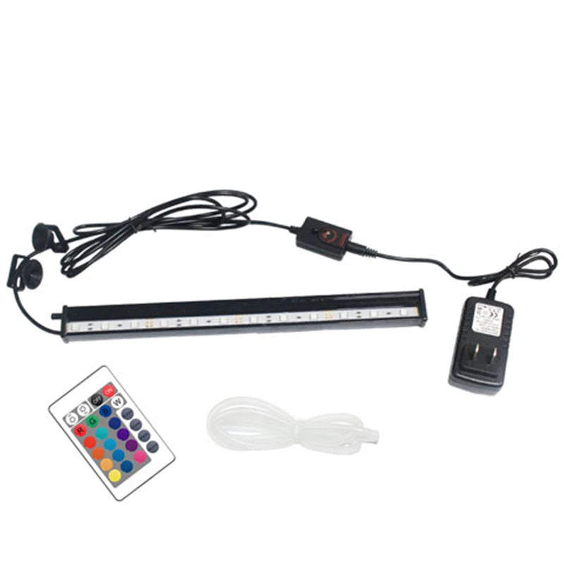 Luci Acquario RGB Colore Nero Diverse Dimensioni LED Subacqueo