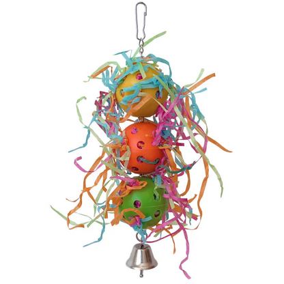 Pappagallo Giocattoli Masticare Palline Filo Carta Masticare Giocattoli Uccelli