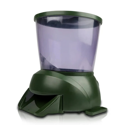 Distributore Automatico Acquario Grandi Capacità Verde Plastica Batteria