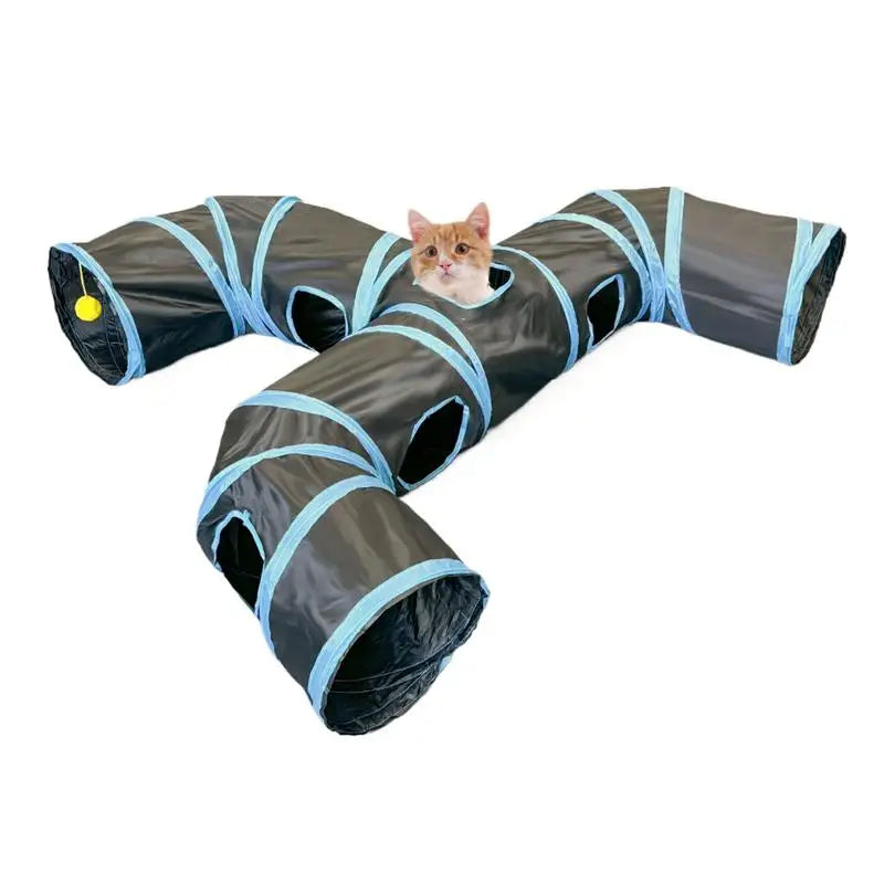 Giocattolo Tunnel Gioco Interattivo Divertimento Pieghevole