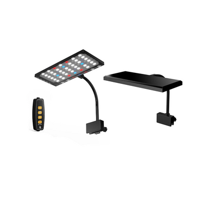 Luci Acquario Colore Nero 9/14W LED Vasca Pesci Diversi Modelli