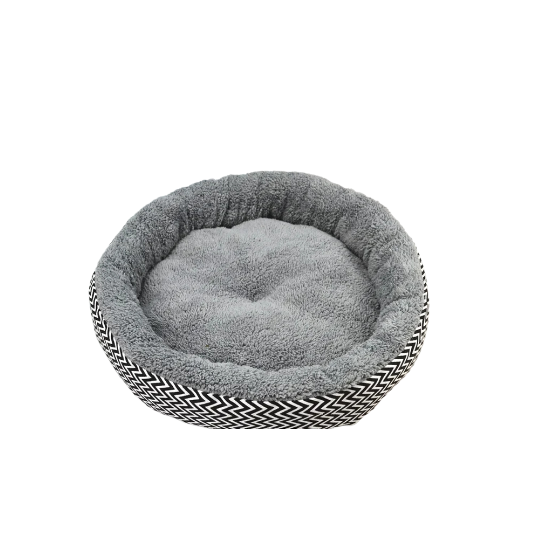 Cuccia Viola Grigio Morbida Calda Cani Piccola Taglia Imbottita Soffice