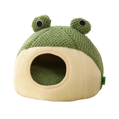 Cuccia Peluche Animali Domestici Diversi Modelli Rana Simpatico Caldo Creativo