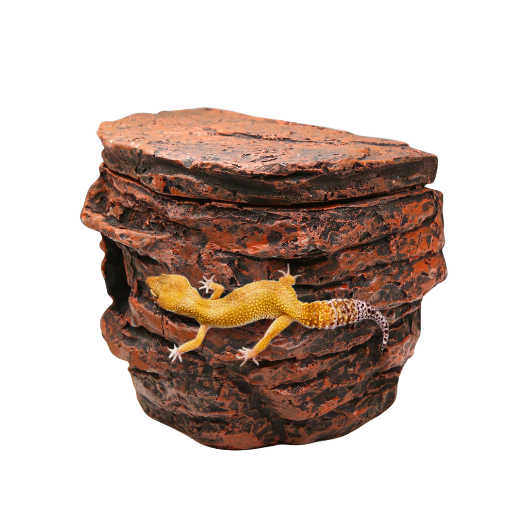 Nascondiglio Caverne Roccia Rettili Decorazioni Terrari Accessori Gabbia Rettili