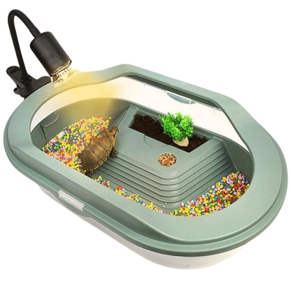 Gabbia Rettili Tartaruga Habitat Grandi Capacità Plastica Vasca Removibile