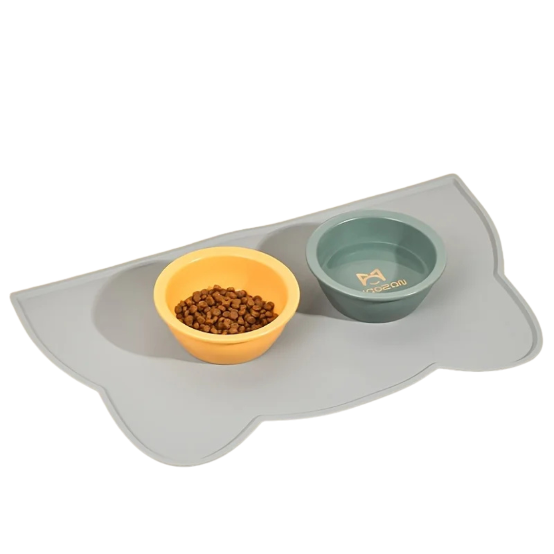 Tovaglietta Diverse Colorazioni Gomma Supporto Ciotole Impermeabile