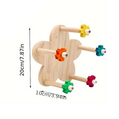 Giocattolo Uccelli Ruota Panoramica Rotante Divertente Interattivo