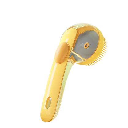 Spazzola Pulizia Animali Domestici Cani Gatti Lavaggio Massaggio Diverse Colorazioni