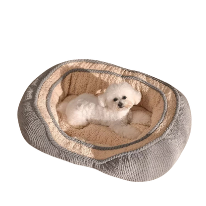 Cuccia Animali Domestici Grigio Comoda Accessori Traspirante Morbida