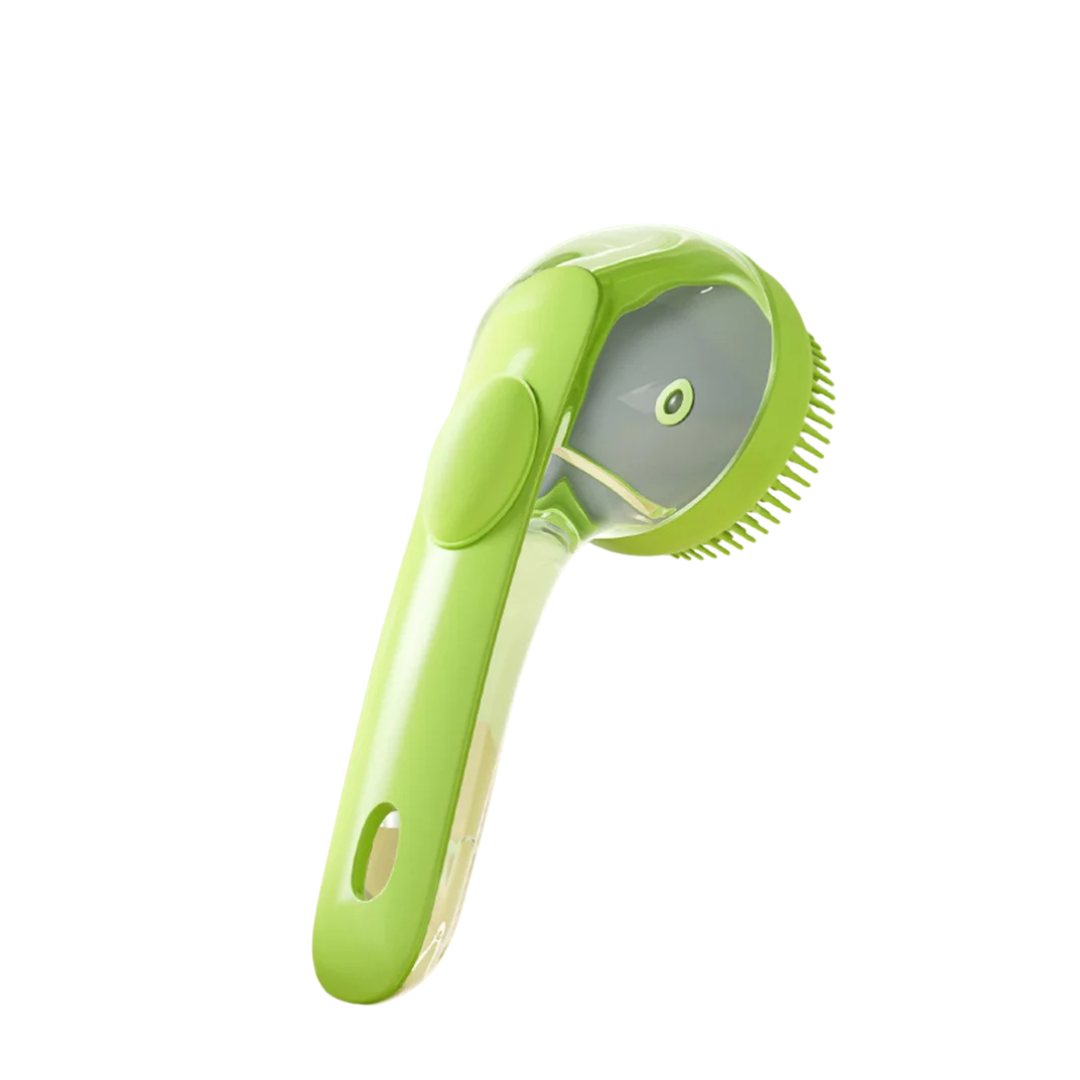 Spazzola Pulizia Animali Domestici Cani Gatti Lavaggio Massaggio Diverse Colorazioni