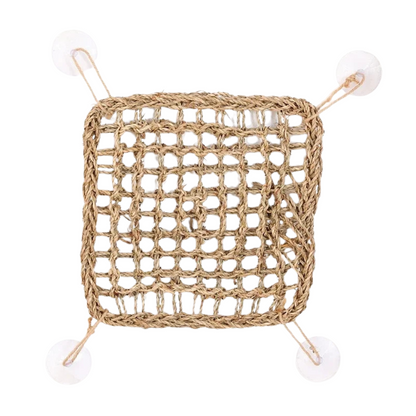 Amaca Rettile Lettino Letto Altalena Decorazione Gabbia Rettili Rattan Accessori