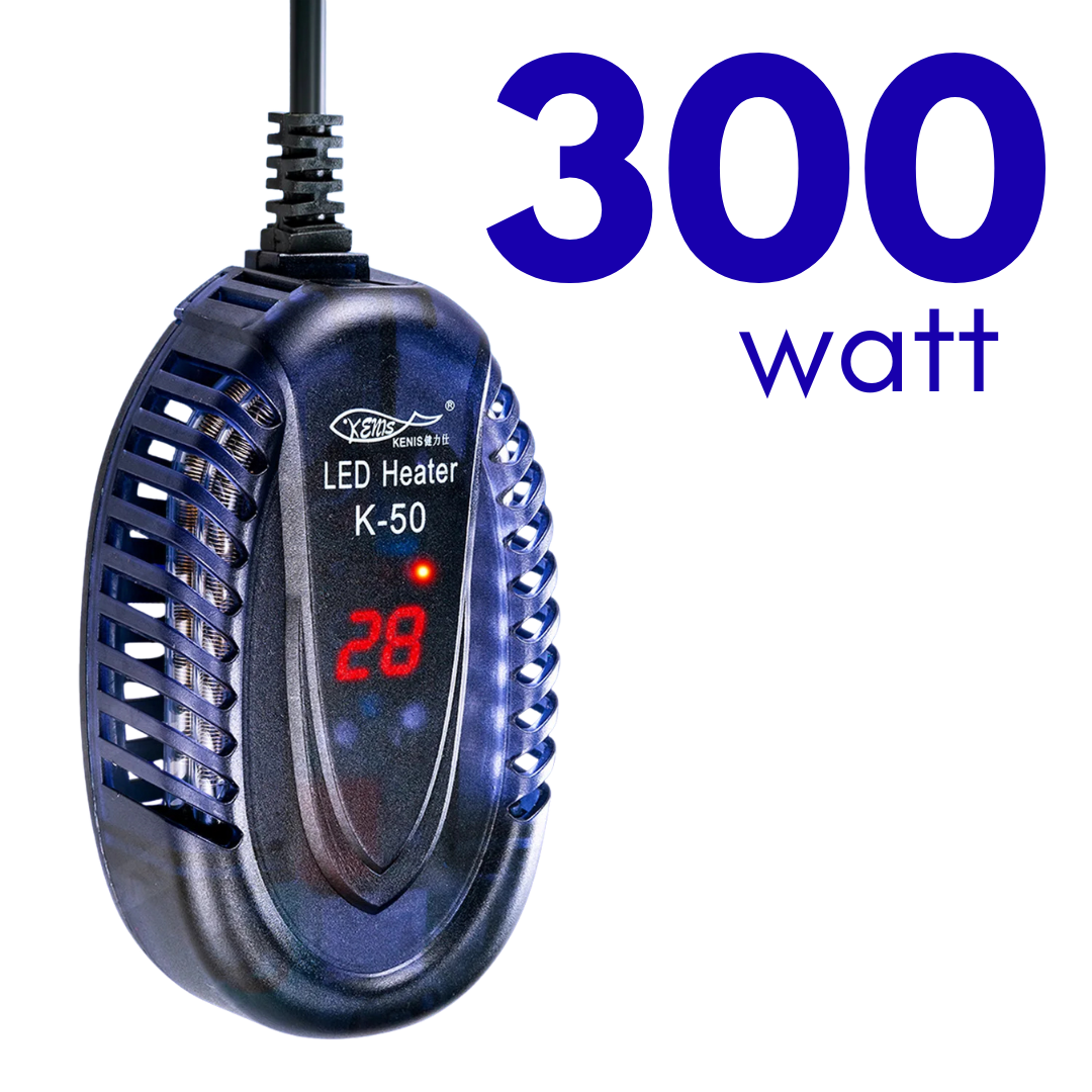 Mini Riscaldatore Acquario Pesci Tartarughe Potenza 200/300W Materiale ABS