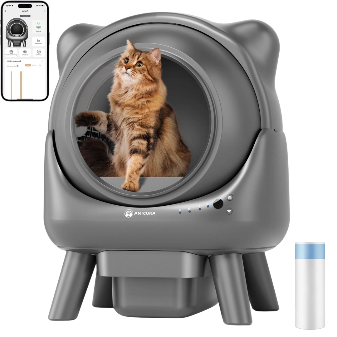 Lettiera Eliminatore Odori Controllo App Elettrico Intelligente Autopulente Lettiera Automatica