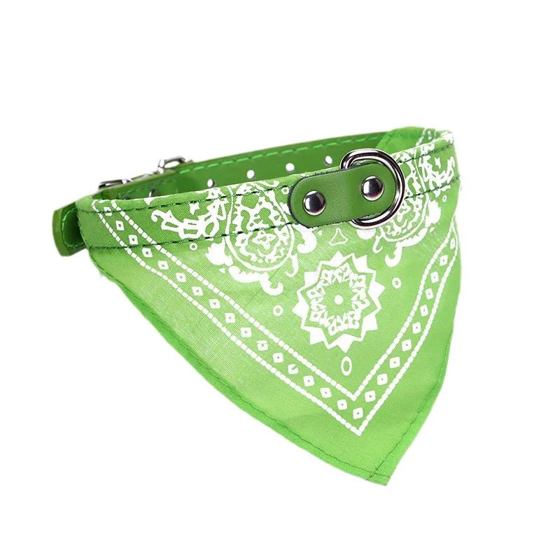 Collare Modello Bandana Collari Regolabili Accessori Diverse Colorazioni - WORLD HAPPY PET