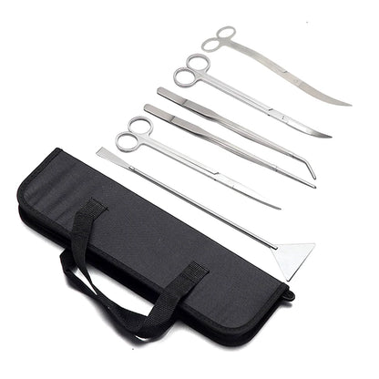 Accessori Acquario Forbici Pinze Piccola Pala Diversi Set Acciaio Inossidabile
