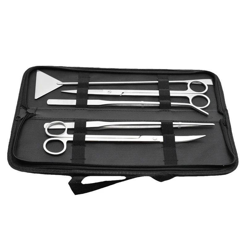 Accessori Acquario Forbici Pinze Piccola Pala Diversi Set Acciaio Inossidabile