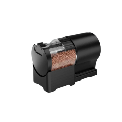 Alimentatore Automatico Cibo Acquario Colore Nero Plastica