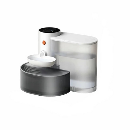 Dispenser Acqua Gatti Automatico Colore Bianco Capacità Ciotola 120ml Ciotola Animali Domestici
