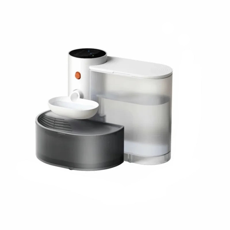 Dispenser Acqua Gatti Automatico Colore Bianco Capacità Ciotola 120ml Ciotola Animali Domestici