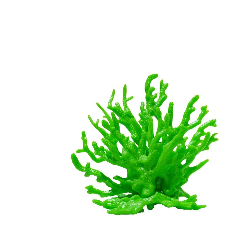 Decorazione Acquario Corallo Finto Resina Diverse Colorazioni