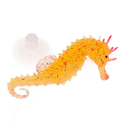 Simpatico Cavalluccio Marino Silicone Fluorescente Decorazione Acquario