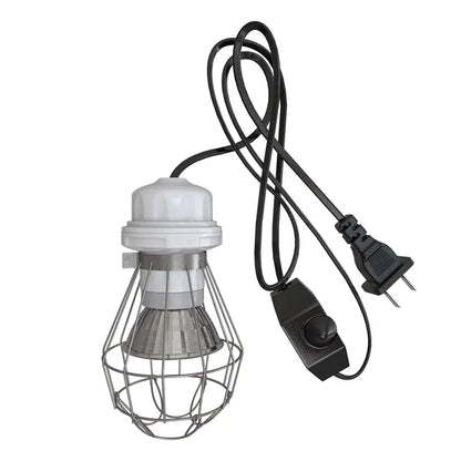 Lampada Riscaldante Materiale Ferro Colore Bianco Ingresso e27 Set 1/2 Pezzi