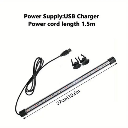Acquario Illuminazione LED Sommergibile Lampada D'atmosfera USB Impermeabile Acquario