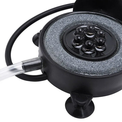 Luce LED Acquario Lampada Bolle D'aria Ossigeno Acquario