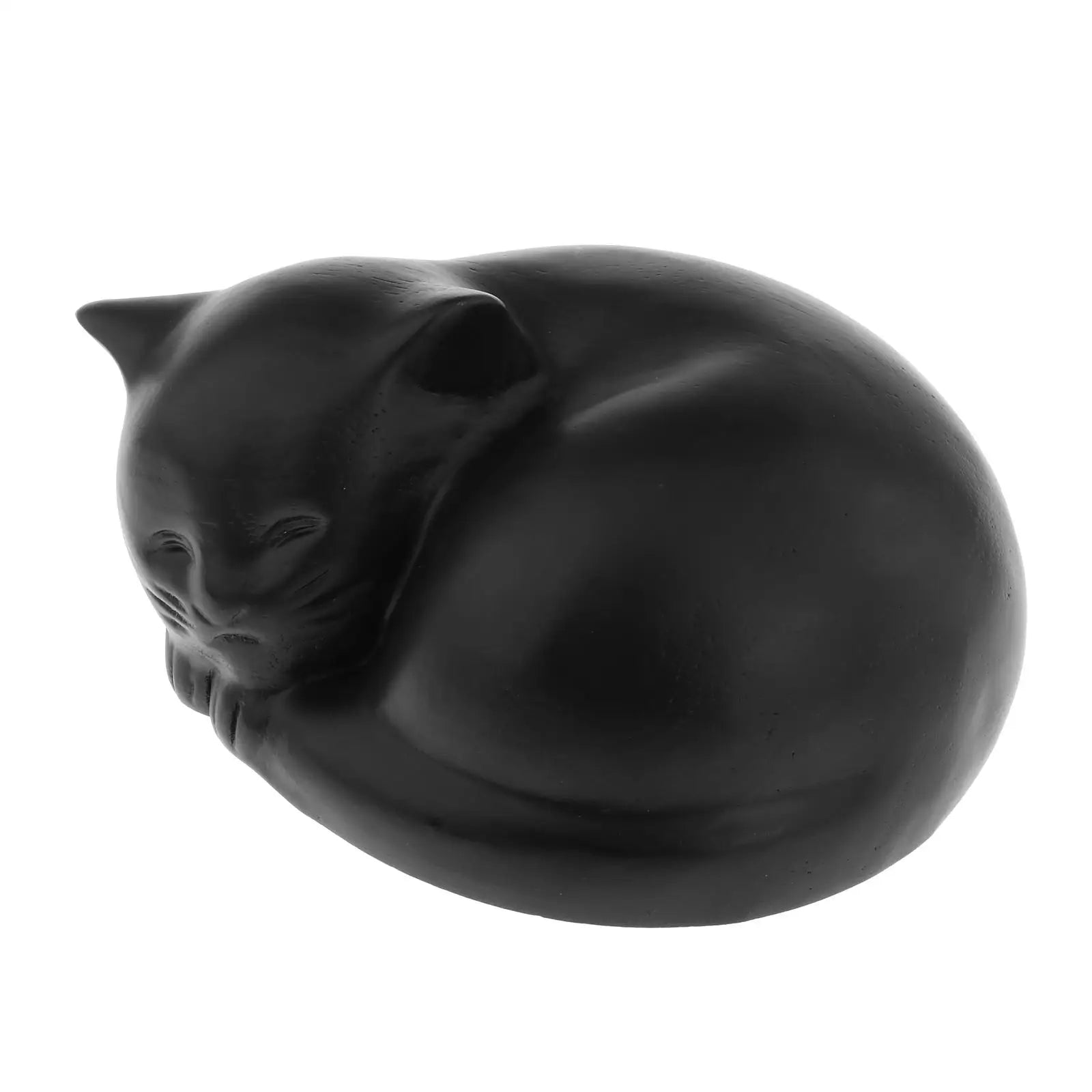 Urna Cremazione Animali Domestici Legno Colore Nero Piccole Dimensioni Memoriale Funerario